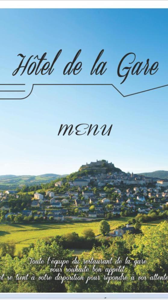 Hotel De La Gare Sévérac-le-Château Eksteriør billede
