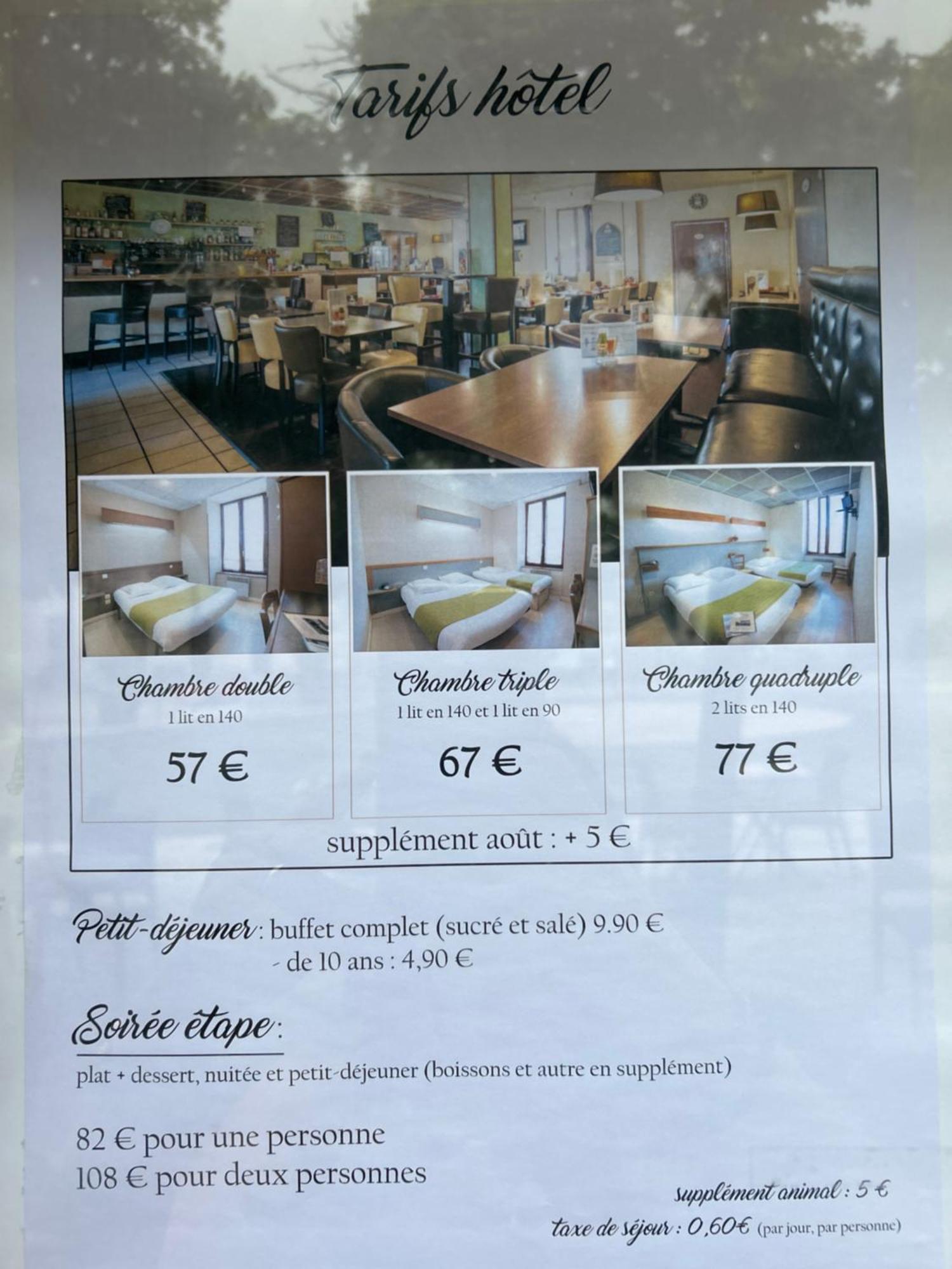 Hotel De La Gare Sévérac-le-Château Eksteriør billede