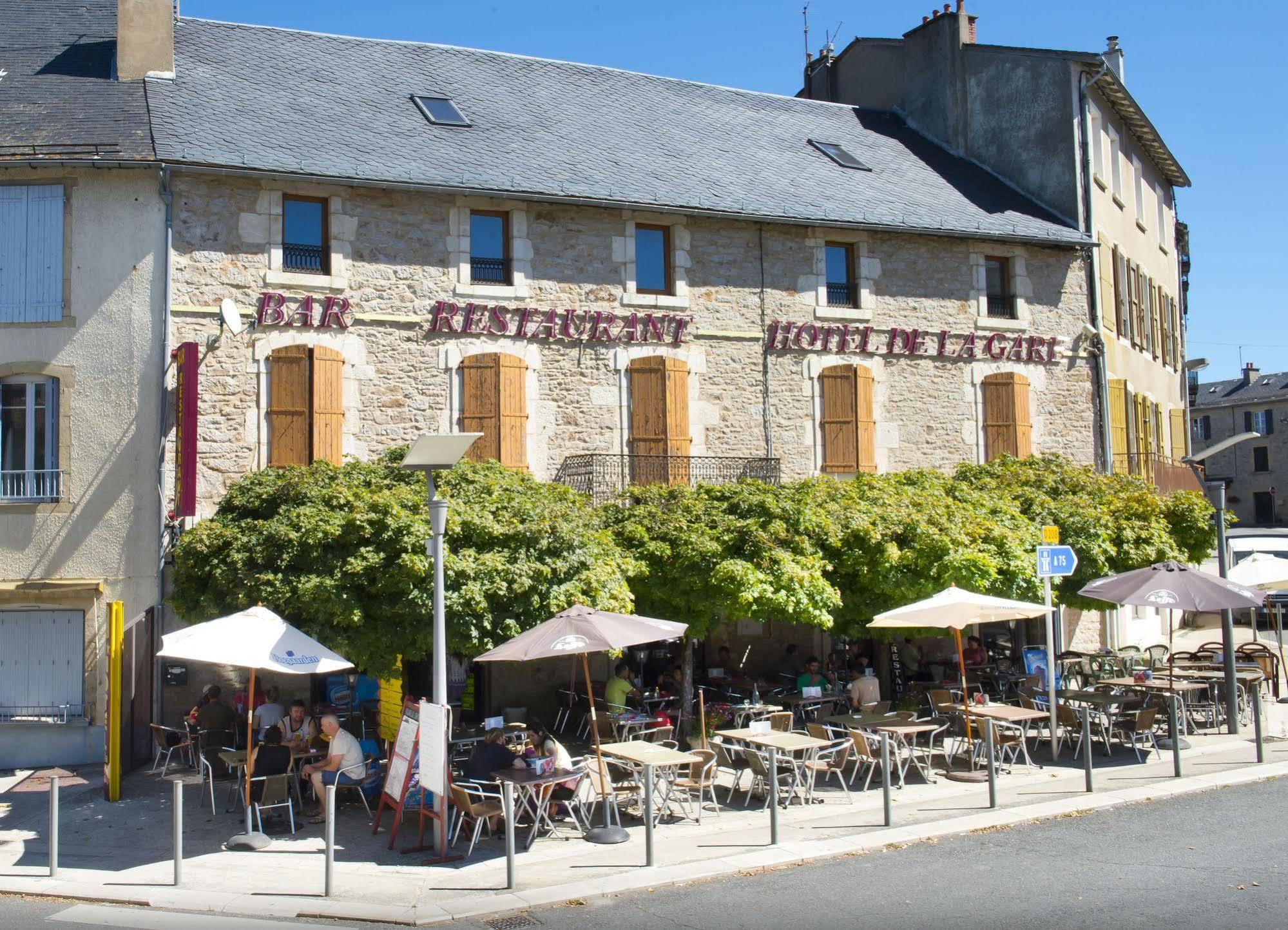 Hotel De La Gare Sévérac-le-Château Eksteriør billede